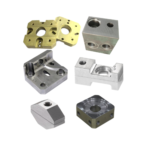 Blocs et supports mécaniques usinés en aluminium